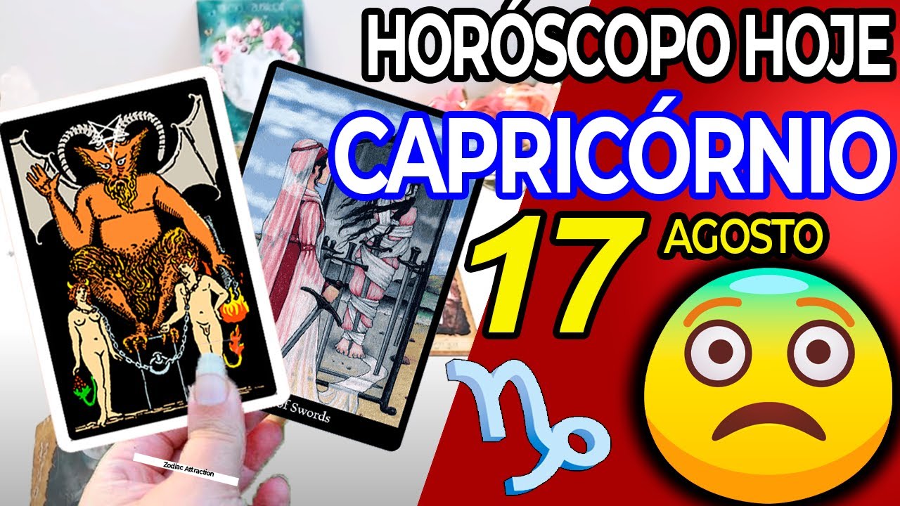 Read more about the article 𝐔𝐑𝐆𝐄𝐍𝐓𝐄 ❗️💌 𝐎 𝐓𝐀𝐑𝐎𝐓 𝐑𝐄𝐕𝐄𝐋𝐀 𝐀𝐋𝐆𝐎 𝐁𝐑𝐔𝐓𝐀𝐋 😱Horoscopo do dia de hoje CAPRICÓRNIO 17 AGOSTO 2023♑️tarô