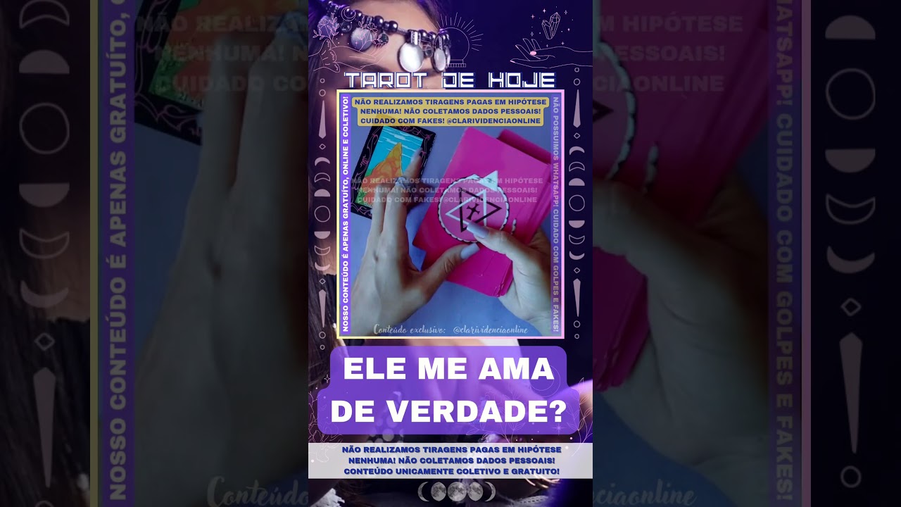 Read more about the article 🔮 ELE ME AMA DE VERDADE? 🌟 #TAROTHOJE #TAROT #tarothoje #tarot #taro #tarotdoamor #tarotdodia