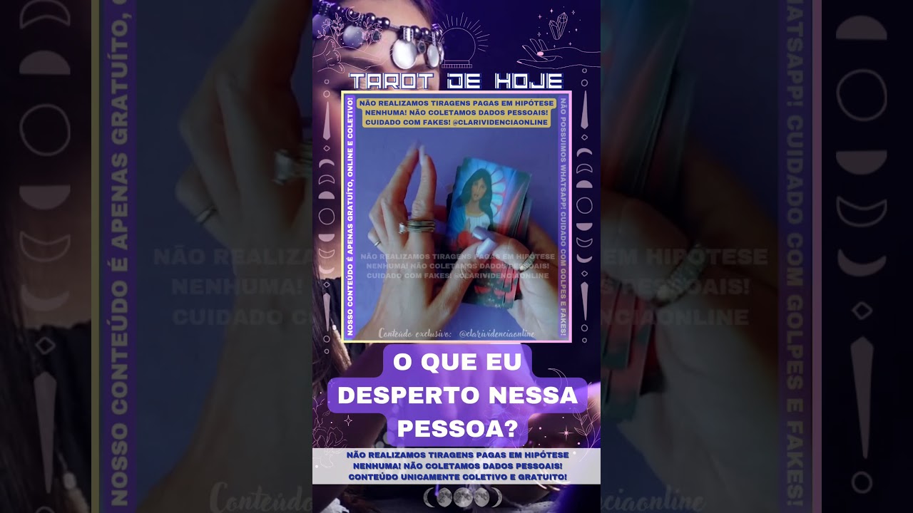 Read more about the article ❤️ O QUE EU DESESPERTO NESSA PESSOA? 🌟 #TAROTHOJE #TAROT