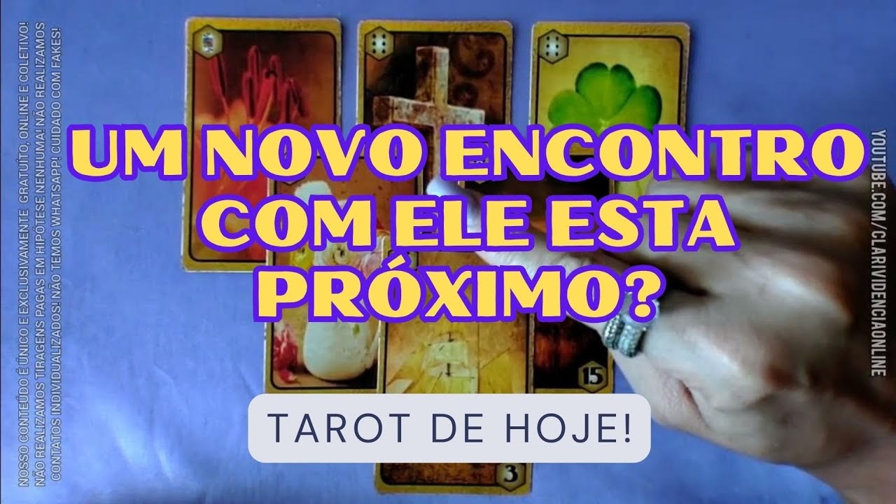 Read more about the article ❤️ TAROT PREVÊ: UM NOVO ENCONTRO COM ELE ESTA PRÓXIMO? 🌟 #TAROTHOJE #TAROT