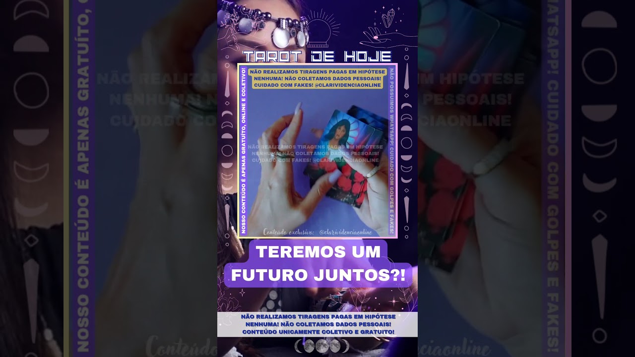 Read more about the article ❤️ TEREMOS UM FUTURO JUNTOS? 🌟 #TAROTHOJE #TAROT