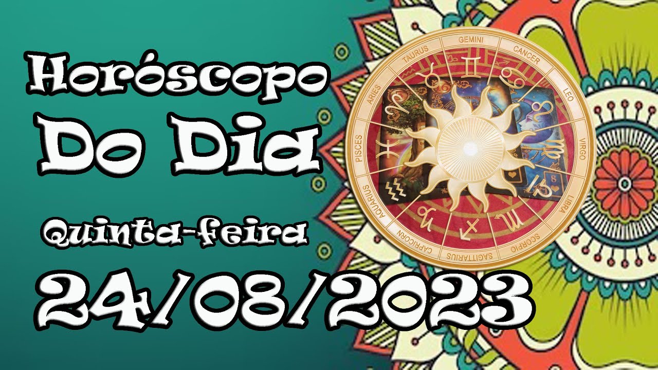 Read more about the article Horóscopo Do Dia – SIGNOS –  Quinta-feira- 24/08/2023 | Tarot de Hoje