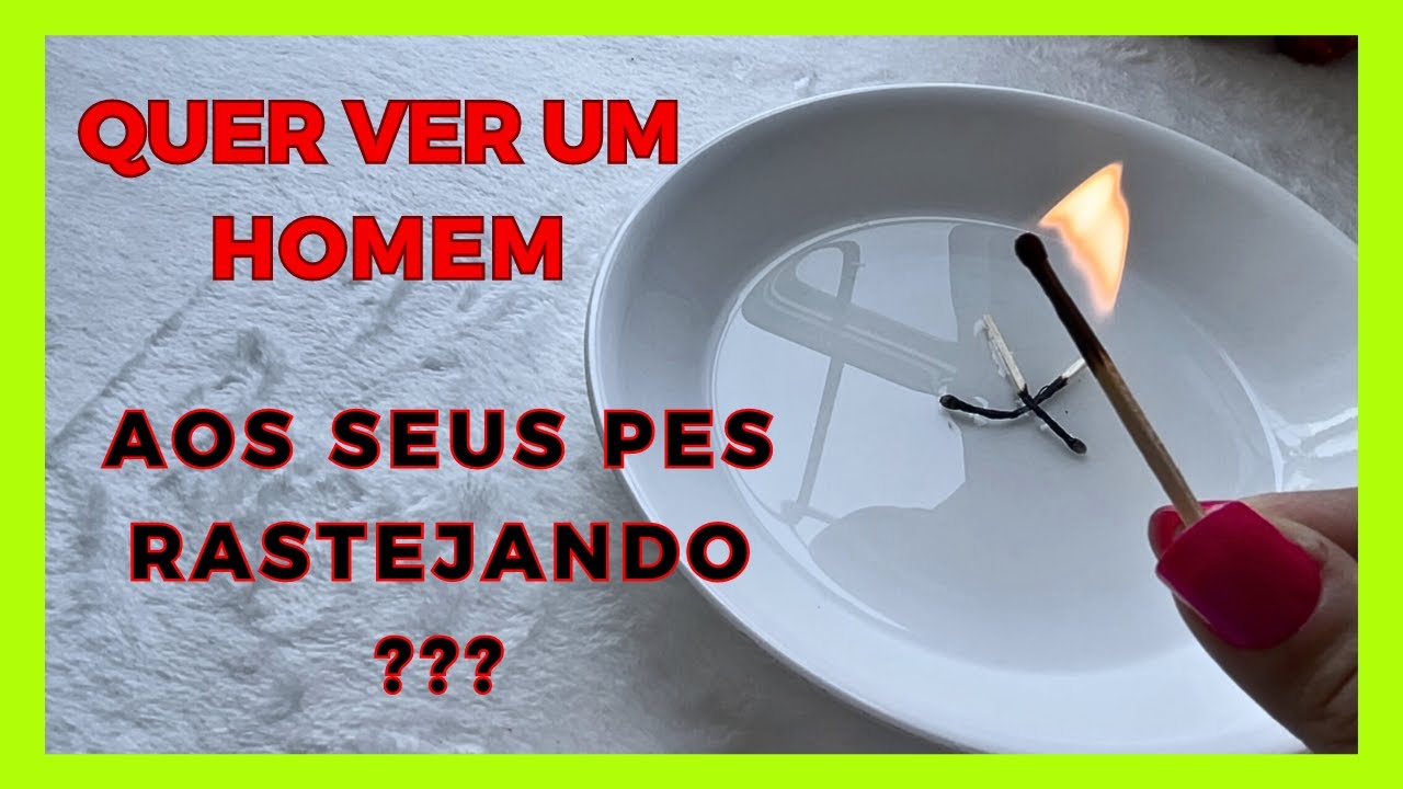 Read more about the article ⭐#Simpatia INCRIVEL QUER VER UM HOMEM AOS SEUS PES RASTEJANDO???