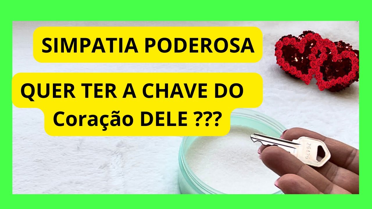 Read more about the article ⭐#Simpatia INFALIVEL da Chave para Pessoa te Procurar Desesperado de AMOR ❤🗝️e Ficar com Você