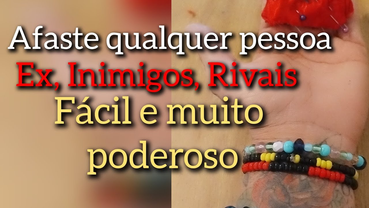 Read more about the article SIMPATIA PARA AFASTAR EX/ RIVAIS/MÁS COMPANHIA #simpatias #afastar #pessoastoxicas
