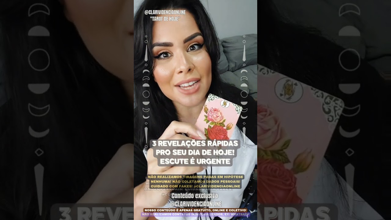 Read more about the article 🧑  3 REVELAÇÕES RÁPIDAS PRO SEU DIA DE HOJE POR CIGANA ESMERALDA! 🌟 #TAROTHOJE #TAROT