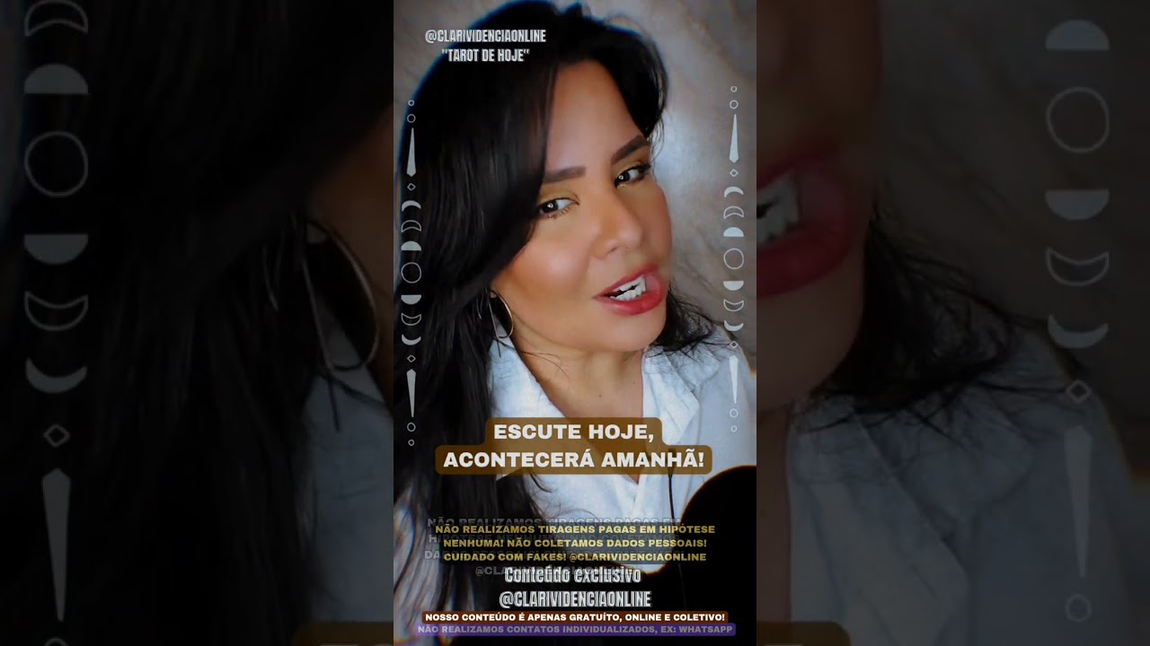 Read more about the article 🧑 ESCUTE HOJE, ACONTECERÁ AMANHÃ! 🌟 #TAROTHOJE #TAROT