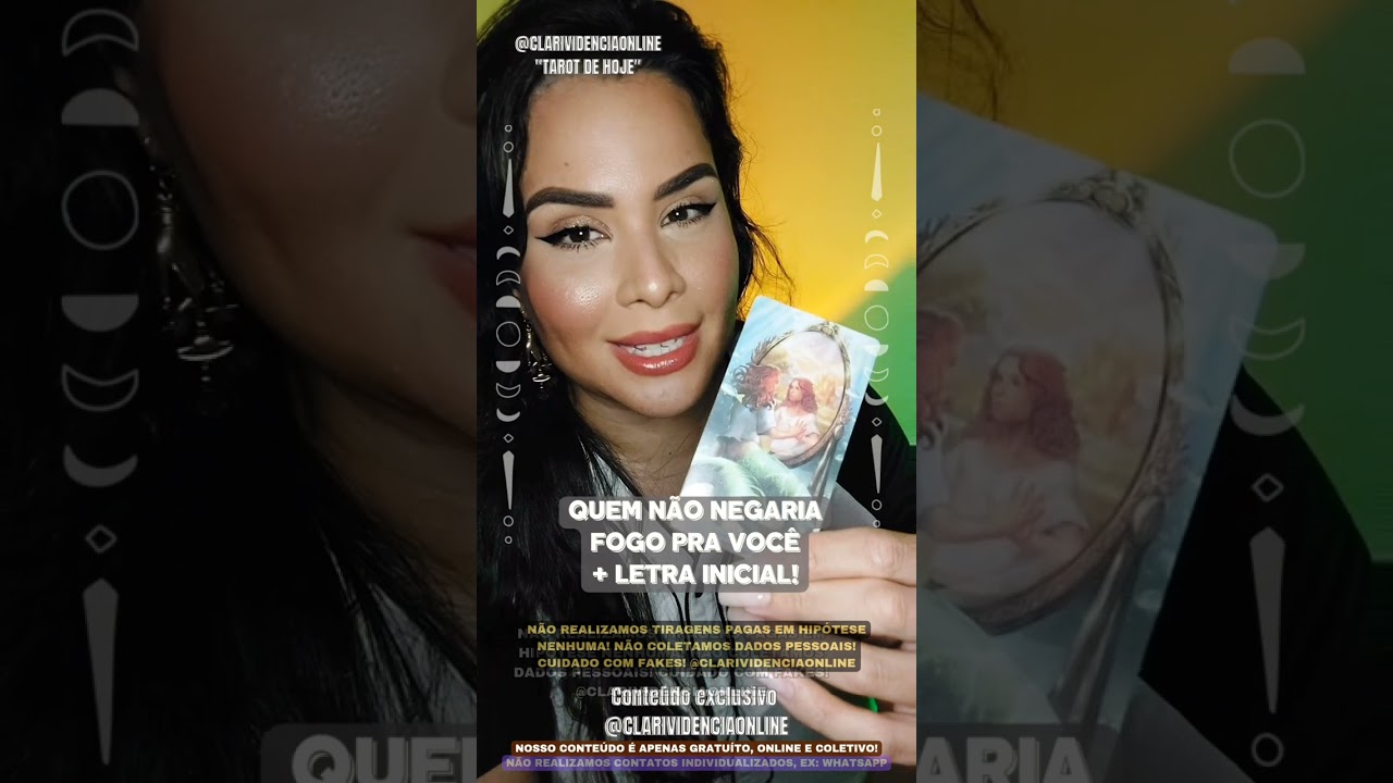 Read more about the article 🧑 QUEM NÃO NEGARIA FOGO PRA VOCÊ  + LETRA INICIAL! 🌟 #TAROTHOJE #TAROT