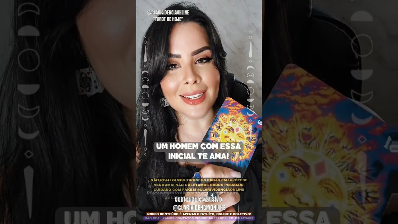 Read more about the article 🧑 UM HOMEM COM ESSA INICIAL TE AMA!  🌟 #TAROTHOJE #TAROT