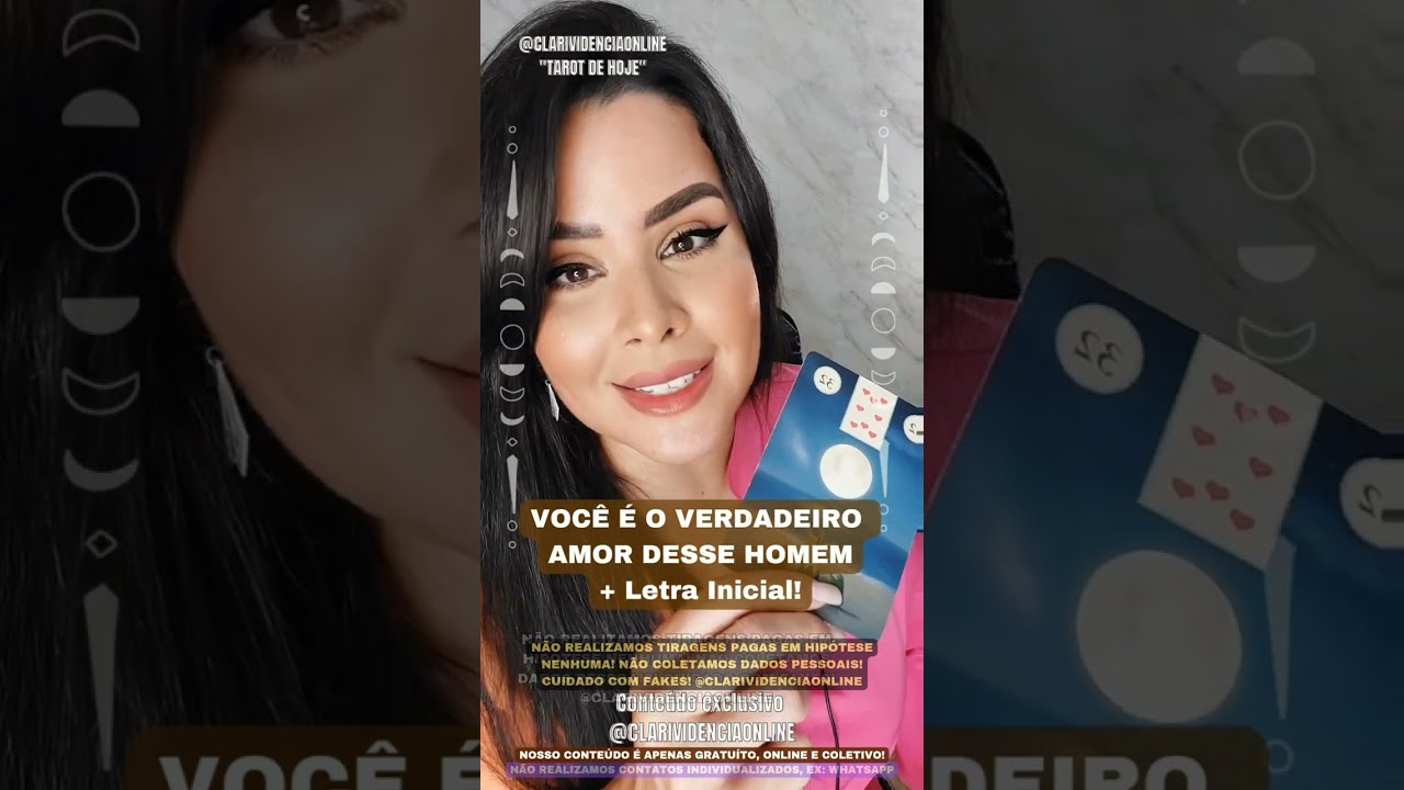 Read more about the article 🧑 VOCÊ É O VERDADEIRO AMOR DESSE HOMEM  + LETRA INICIAL! 🌟 #TAROTHOJE #TAROT