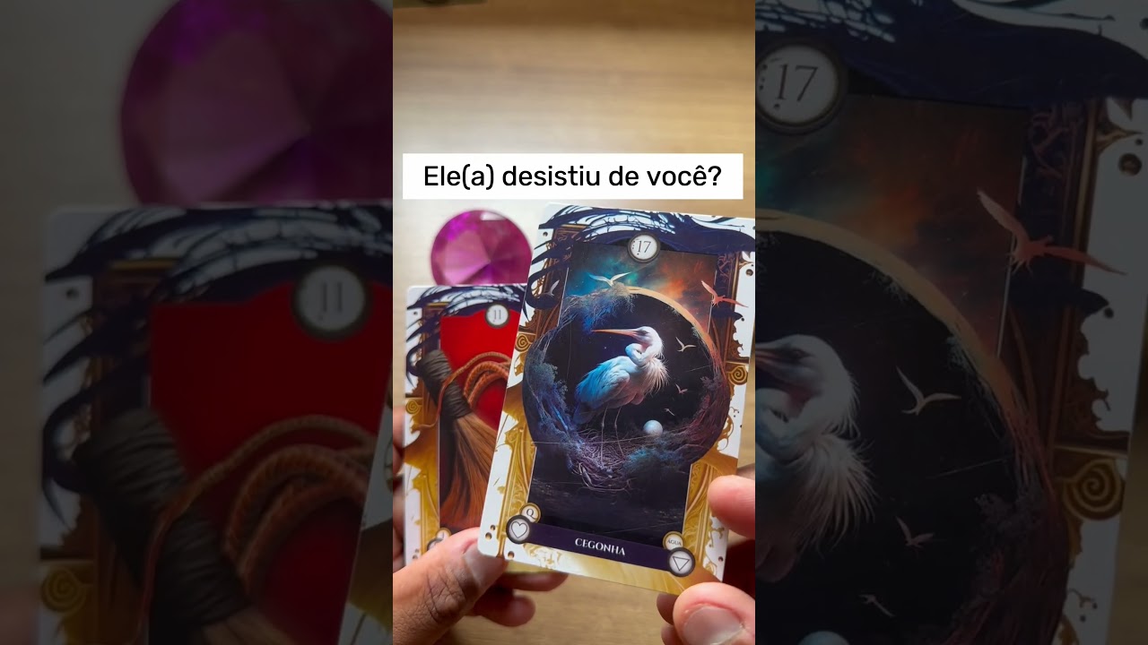 Read more about the article 💜 Ele(a) desistiu de você? 💜#tarot  #tarotresponde #shorts