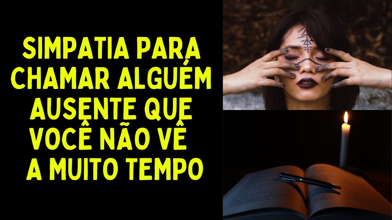 Read more about the article Simpatia para chamar alguém ausente que não vê a muito tempo