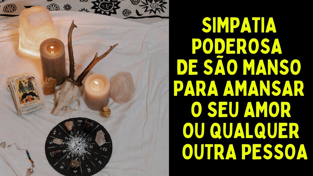 Read more about the article Simpatia poderosa de são manso para amansar seu amor ou qualquer outra pessoa