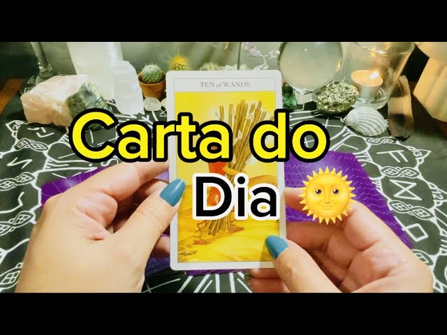 Read more about the article Tarot do Dia de Hoje: 10 de Paus, os dias de “Eita atrás de Vixe” estão chegando ao fim!!! Gratidão!