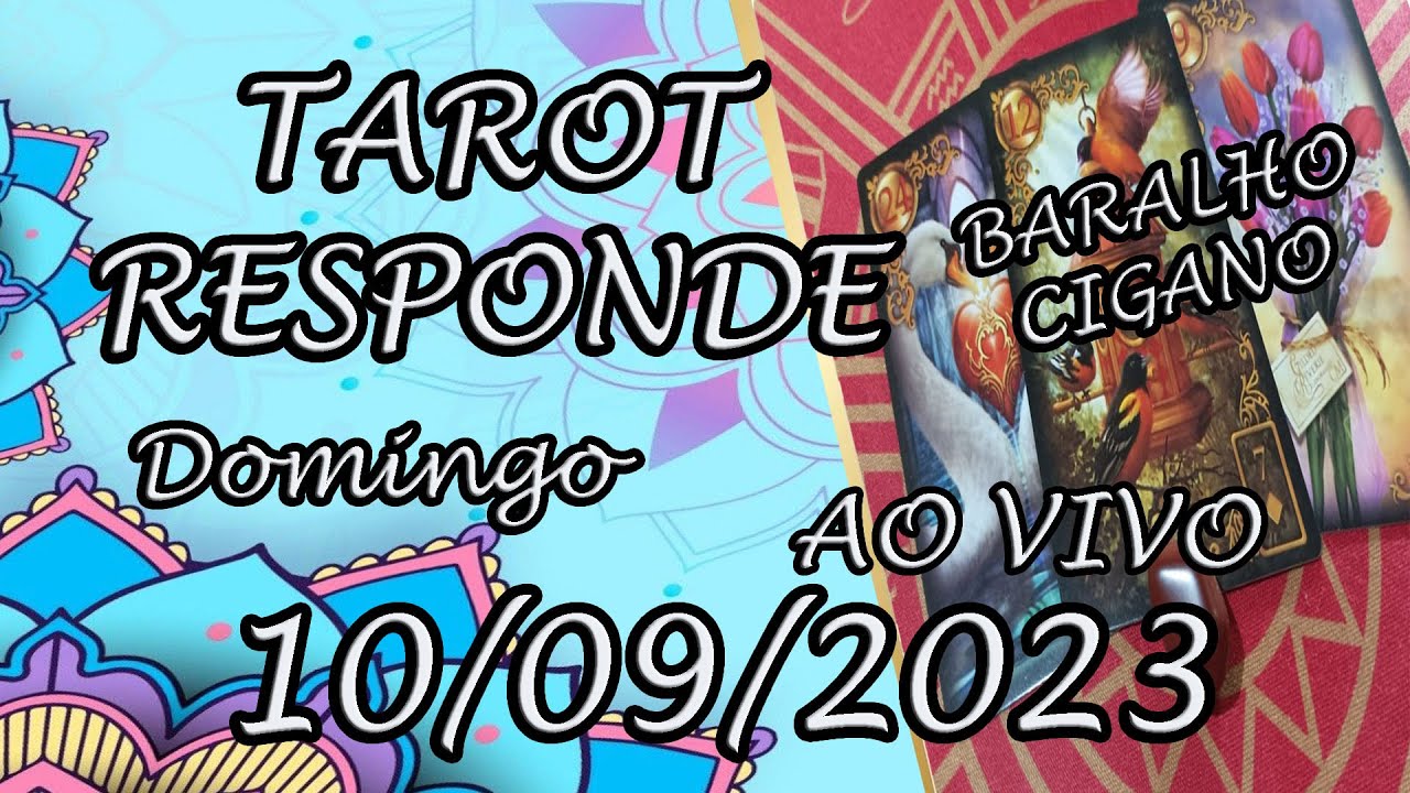Read more about the article TAROT RESPONDE| BARALHO CIGANO – DOMINGO  – 10/09/203