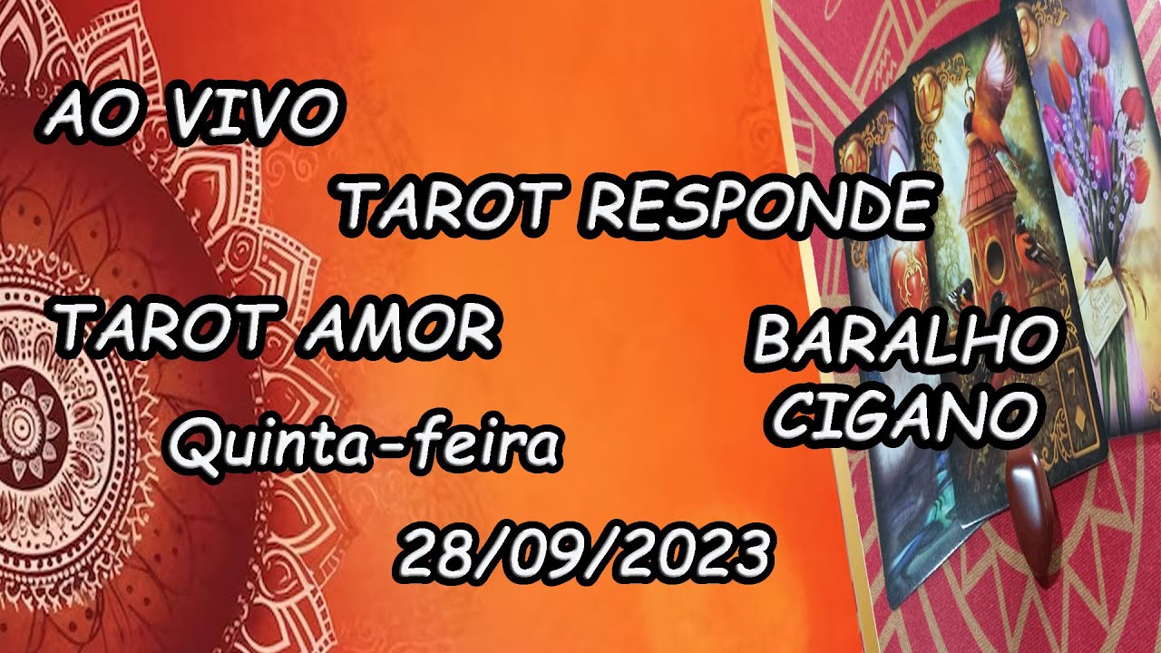 Read more about the article TAROT RESPONDE | TAROT AMOR |  BARALHO CIGANO – QUINTA-FEIRA–  28/09/203