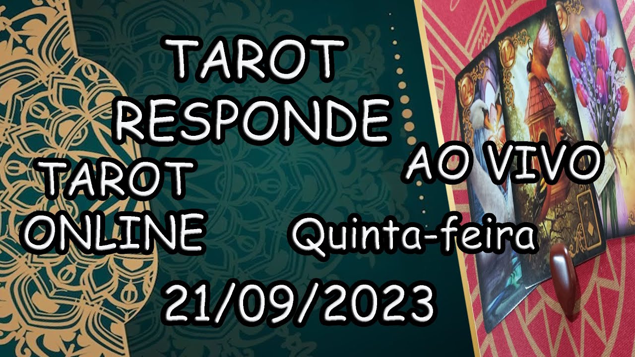 Read more about the article TAROT RESPONDE | TAROT ONLINE– QUINTA -FEIRA –  21/09/203