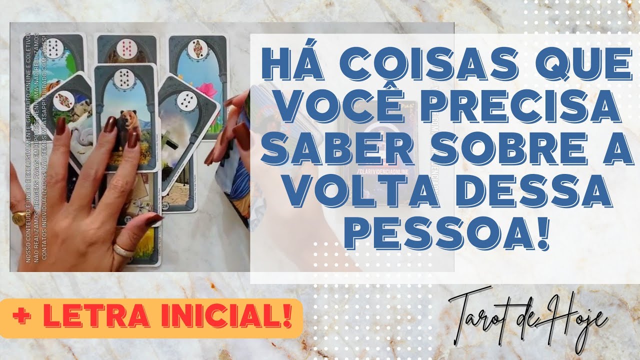 Read more about the article 🧑 ALGUÉM QUER VOLTAR PROS SEUS CAMINHOS, OLHA QUEM É…  + LETRA INICIAL! 🌟 #TAROTHOJE #TAROT