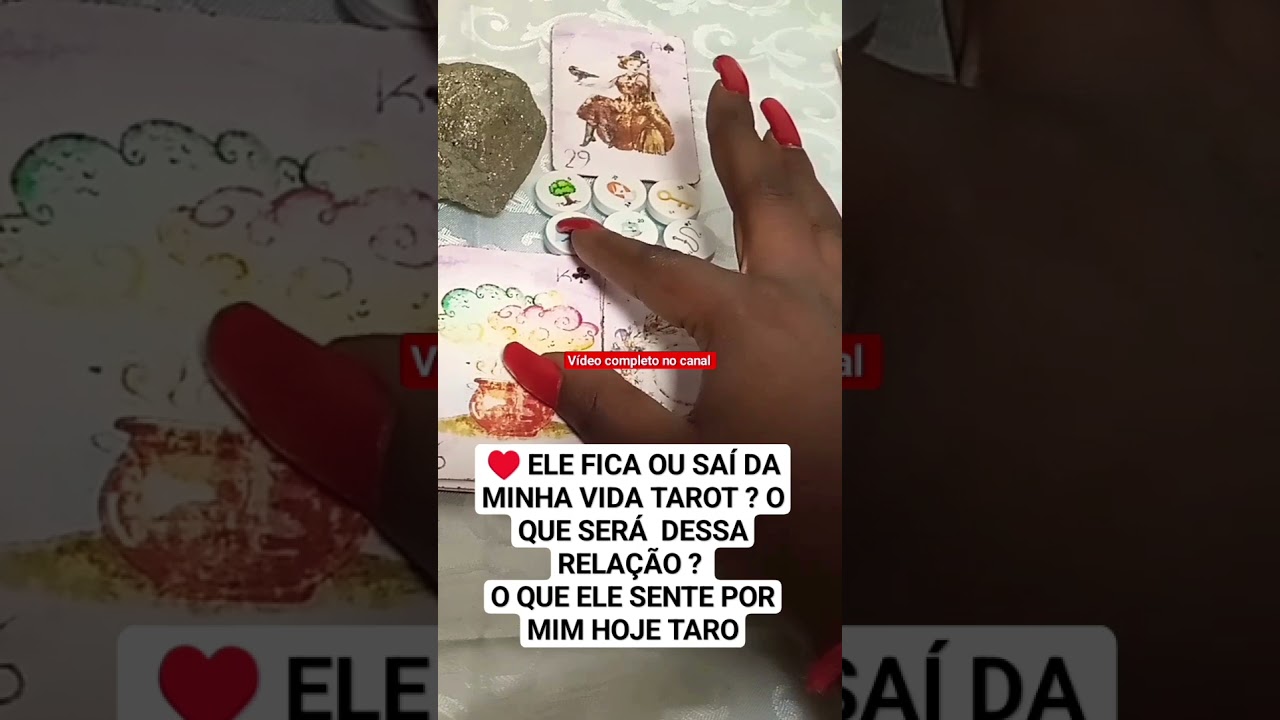 Read more about the article ♥️ ELE FICA OU SAÍ DA MINHA VIDA TAROT ? O QUE  DESSA RELAÇÃO ? O QUE ELE SENTE POR MIM HOJE TARO