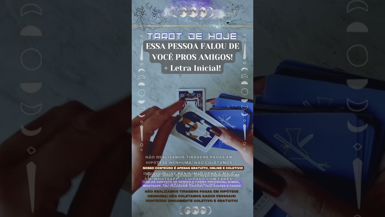 Read more about the article 🧑 ESSA PESSOA FALOU DE VOCÊ PROS AMIGOS HOJE  + LETRA INICIAL! 🌟 #TAROTHOJE #TAROT