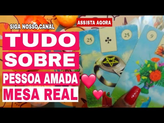 Read more about the article ♥️ SUA VIDA AMOROSA NA MESA REAL – TUDO SOBRE A PESSOA AMADA – Tarot onlaine ele hoje tarot domingo