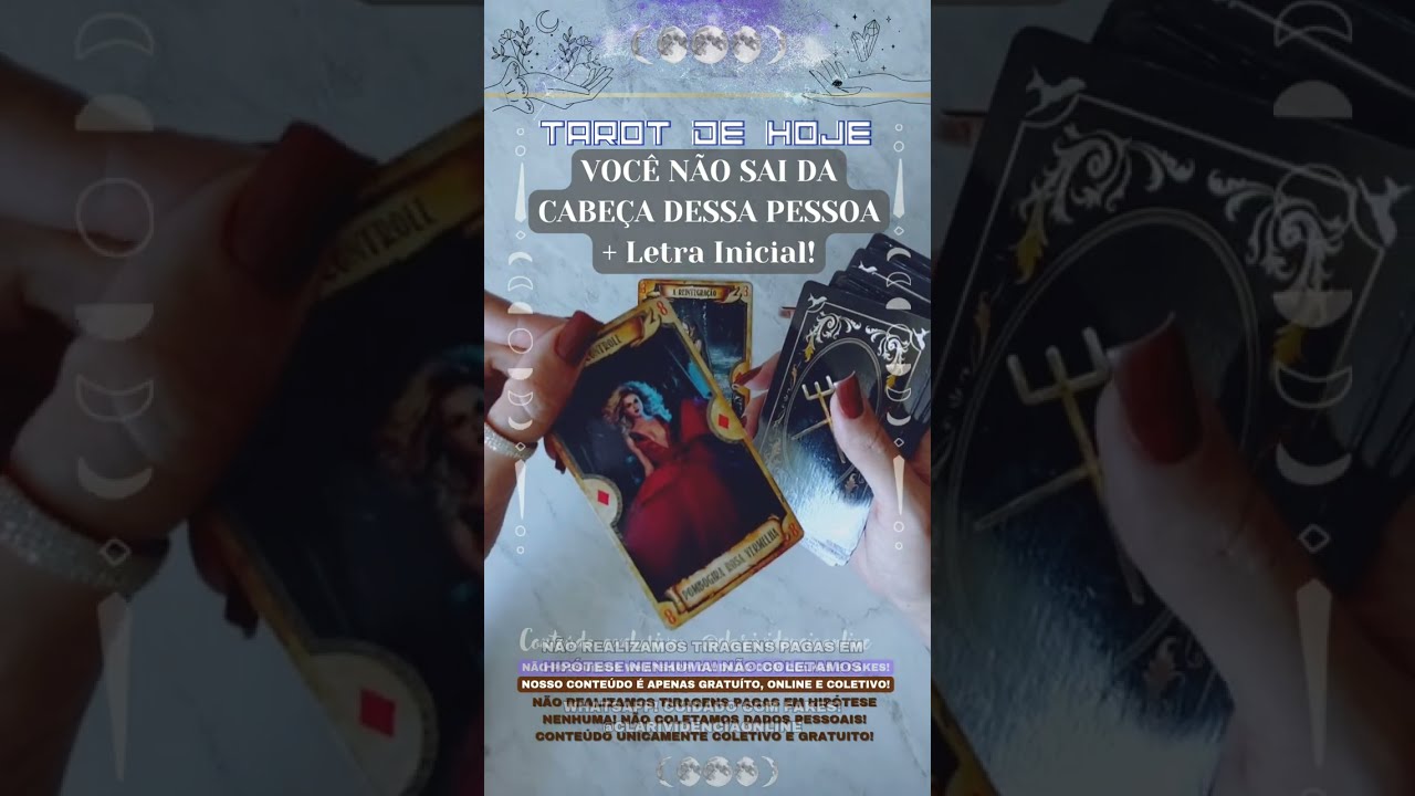 Read more about the article 🧑 VOCÊ NÃO SAI DA CABEÇA DESSA PESSOA  + LETRA INICIAL! 🌟 #TAROTHOJE #TAROT