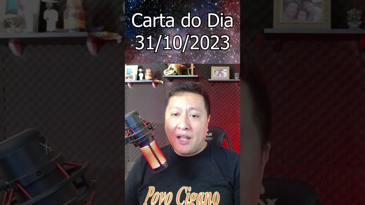 Read more about the article Carta do dia 31/10/2023  #tarot #baralhocigano #previsões