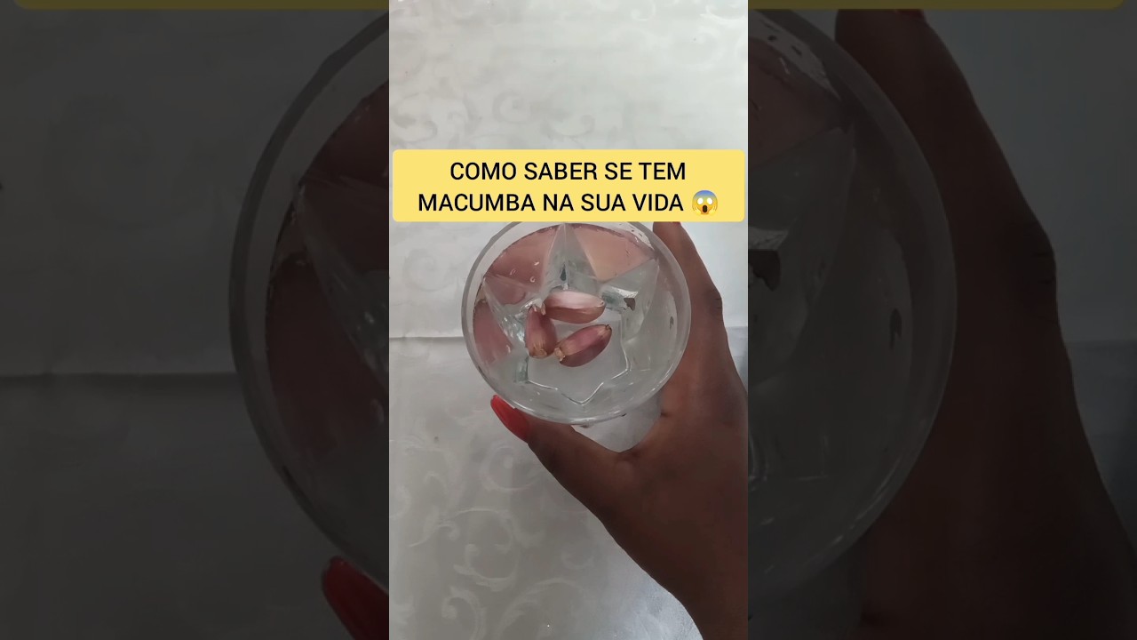 Read more about the article COMO SABER SE TEM MACUMBA NA SUA VIDA – 3 DENTES ALHO #tarot #fy #fypシ #fyp #simpatia