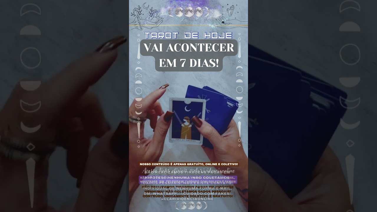 Read more about the article 🧑  VAI ACONTECER EM 7 DIAS! 🌟 #TAROTHOJE #TAROT