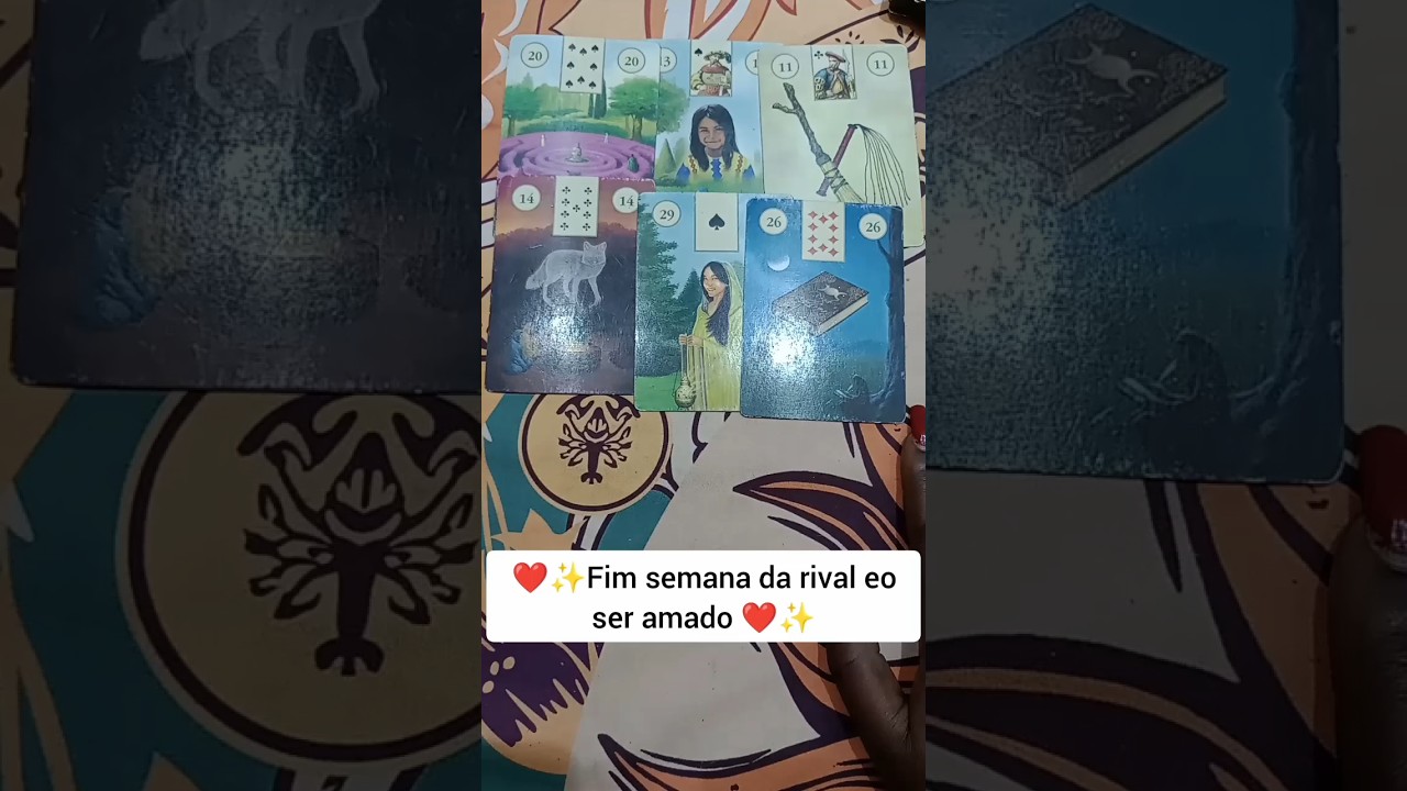 Read more about the article Fim semana da rival e o ser amado – Tarot  online , Tarot do amor , Tarot de hoje