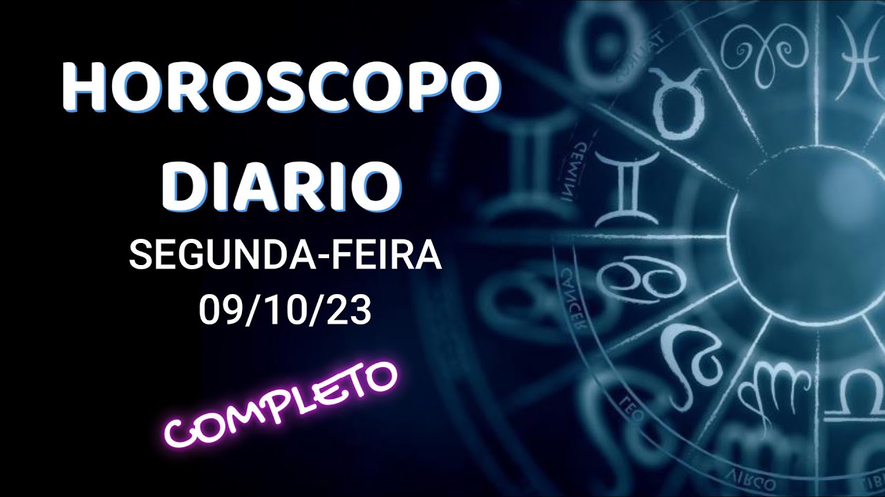 Read more about the article 🔥⭕Horoscopo do dia ✔COMPLETO 09/10/23 🎴Segunda feira… #tarot #cigano