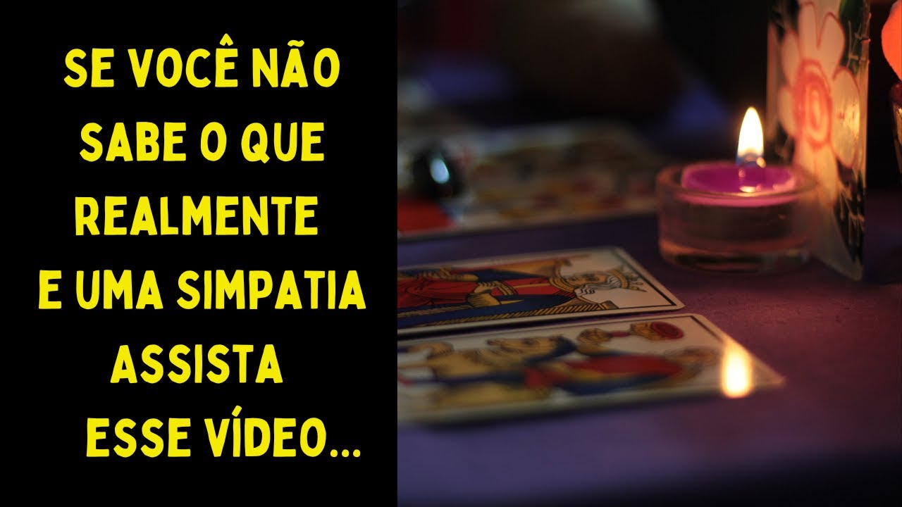 Read more about the article Se você não sabe o que realmente e uma Simpatia Assista esse vídeo