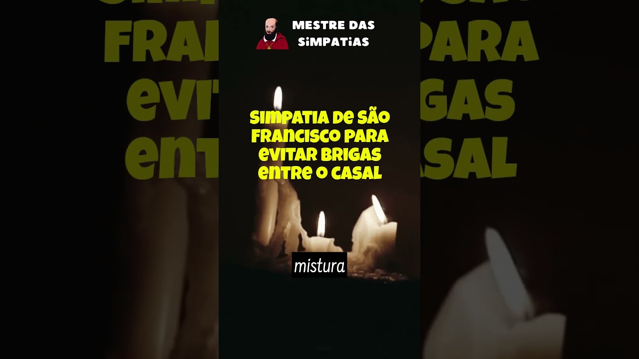Read more about the article Simpatia de São Francisco para evitar brigas entre o casal