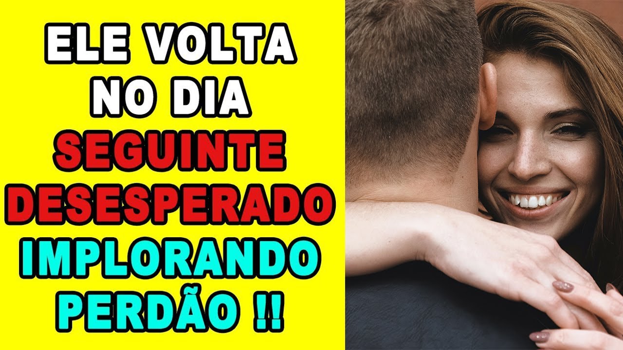 Read more about the article #Simpatia para ele voltar no dia seguinte desesperado implorando perdão