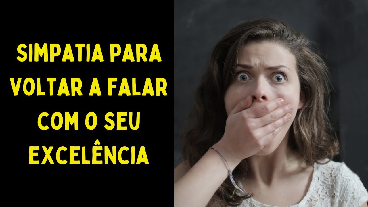 Read more about the article Simpatia para voltar a falar com o seu excelência
