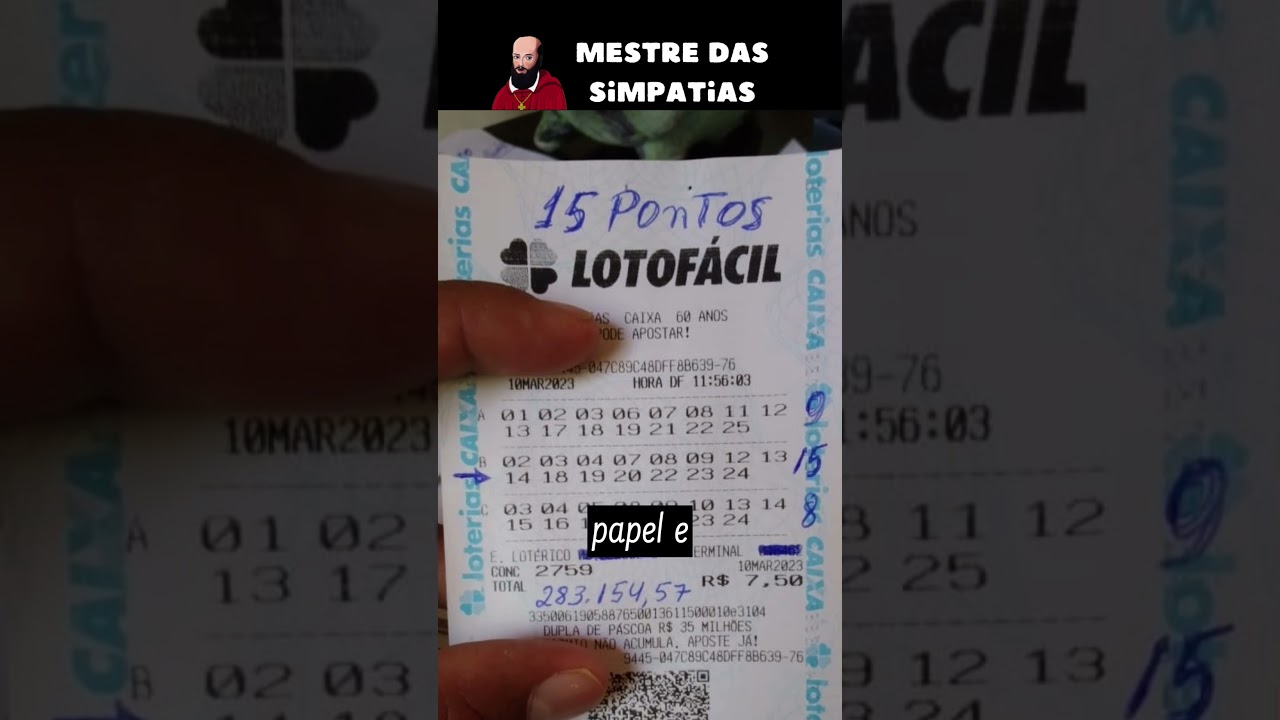 Read more about the article Simpatia poderosa para ganhar na Lotofácil