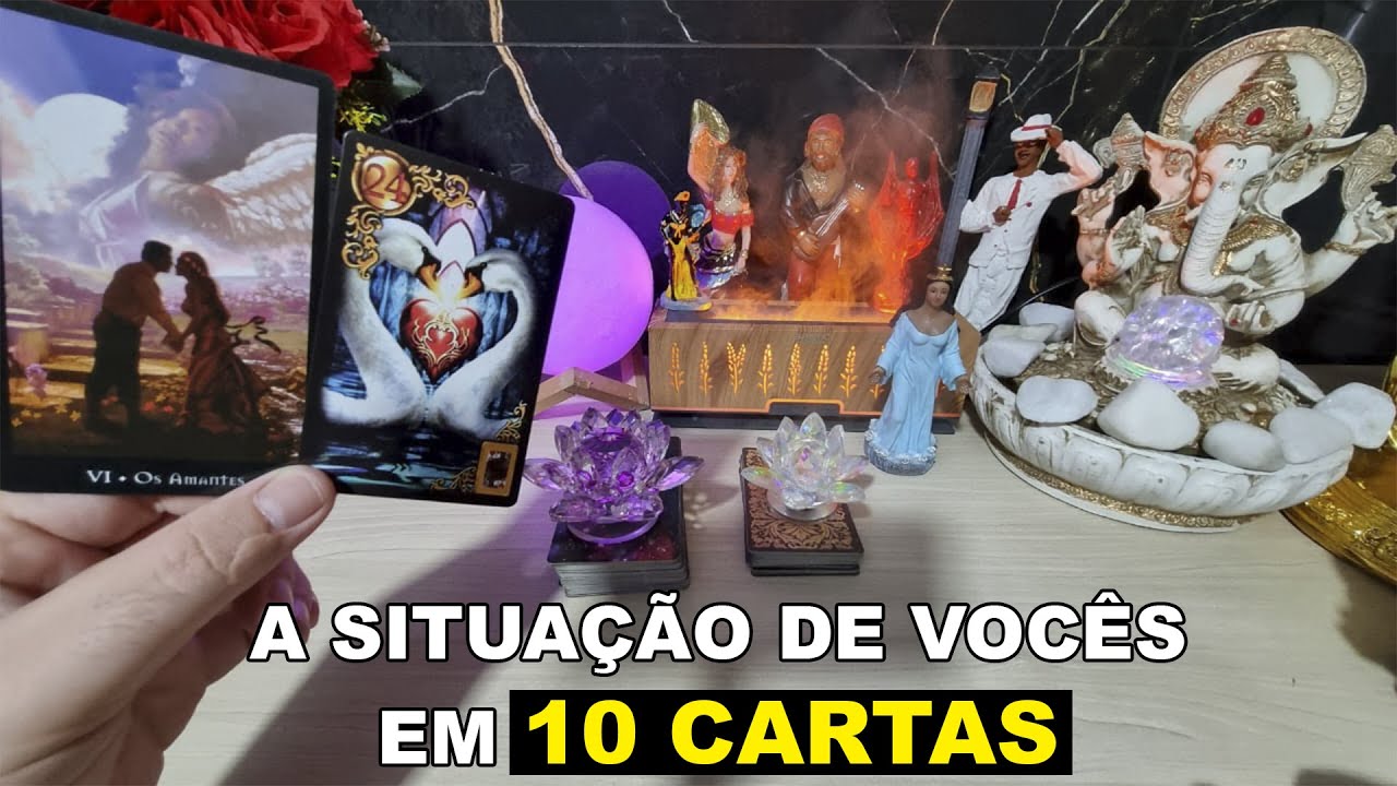 Read more about the article 💣 A SITUAÇÃO DE VOCÊS HOJE EM 5 CARTAS DO TAROT E 5 CARTAS DO BARALHO CIGANO – Tarot do Amor Hoje 💖