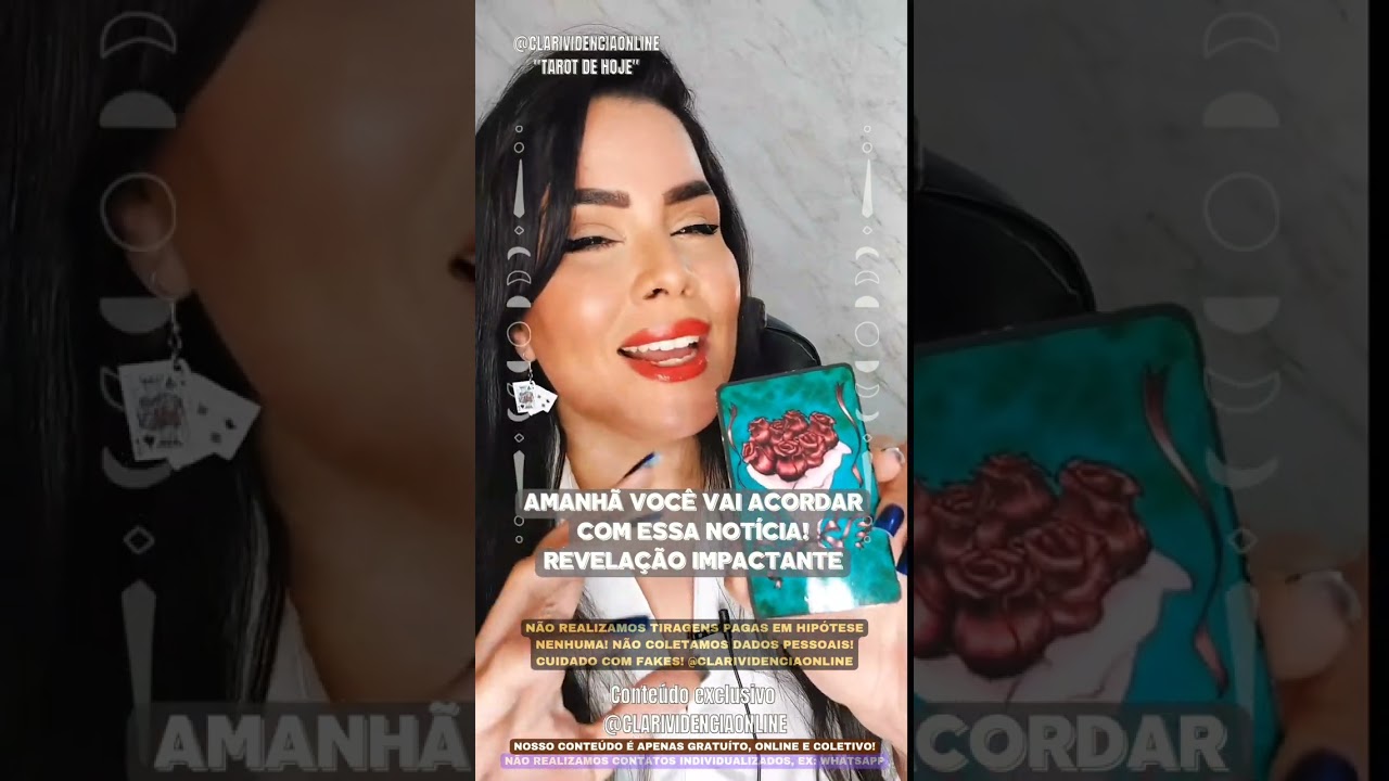 Read more about the article 🧑 AMANHÃ VOCÊ VAI ACORDAR COM ESSA NOTÍCIA! REVELAÇÃO URGENTE! 🌟 #TAROTHOJE #TAROT