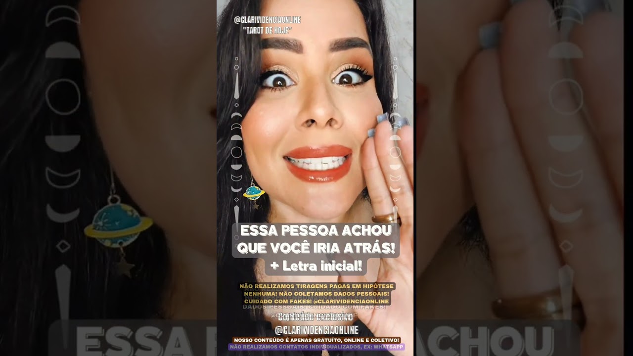 Read more about the article 🧑 ESSA PESSOA ACHOU QUE VOCÊ IRIA ATRÁS  + LETRA INICIAL! 🌟 #TAROTHOJE #TAROT