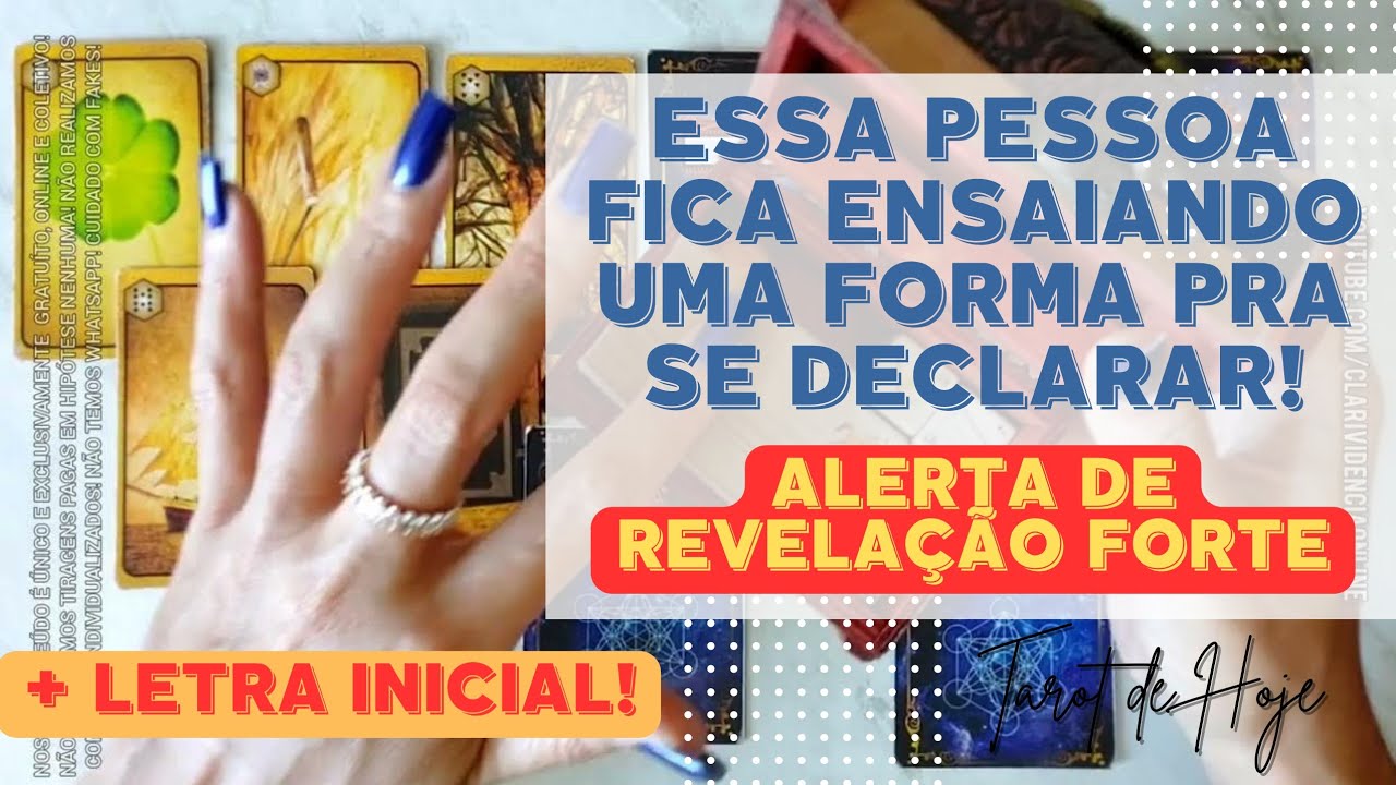 Read more about the article 🧑 ESSA PESSOA FICA ENSAIANDO UMA FORMA DE SE DECLARAR PRA VOCÊ  + LETRA INICIAL! 🌟 #TAROTHOJE #TAROT