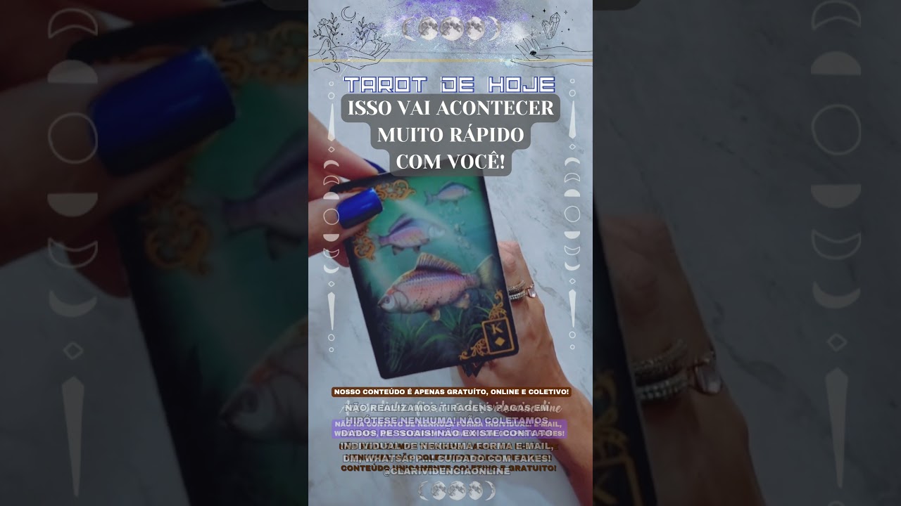 Read more about the article ✉️ ISSO VAI ACONTECER MUITO RÁPIDO COM VOCÊ! 🌟 #TAROTHOJE #TAROT