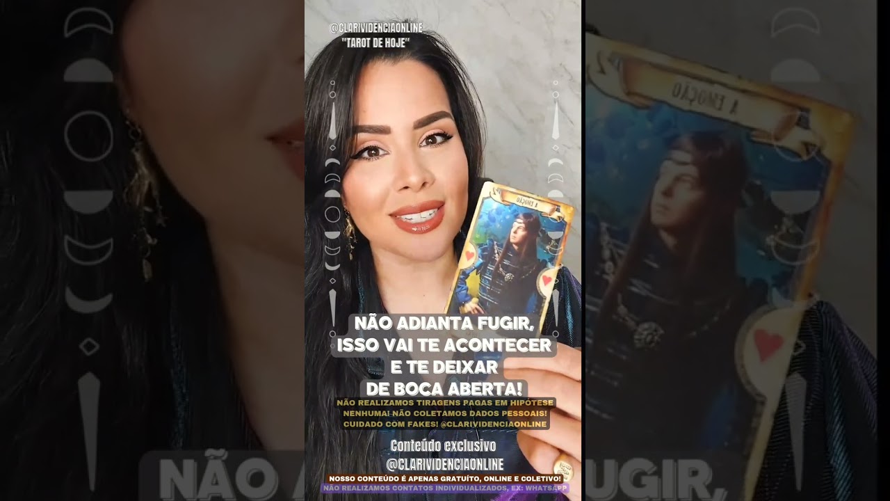 Read more about the article 🧑 NÃO ADIANTA, ISSO VAI ACONTECER E TE DEIXAR DE BOCA ABERTA! 🌟 #TAROTHOJE #TAROT