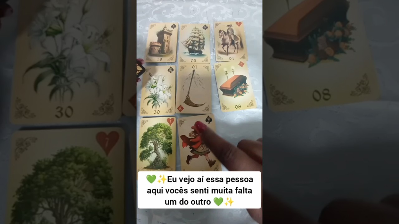 Read more about the article 🔴 Você pessoa amada sentem muita falta do outro – Tarot gratis