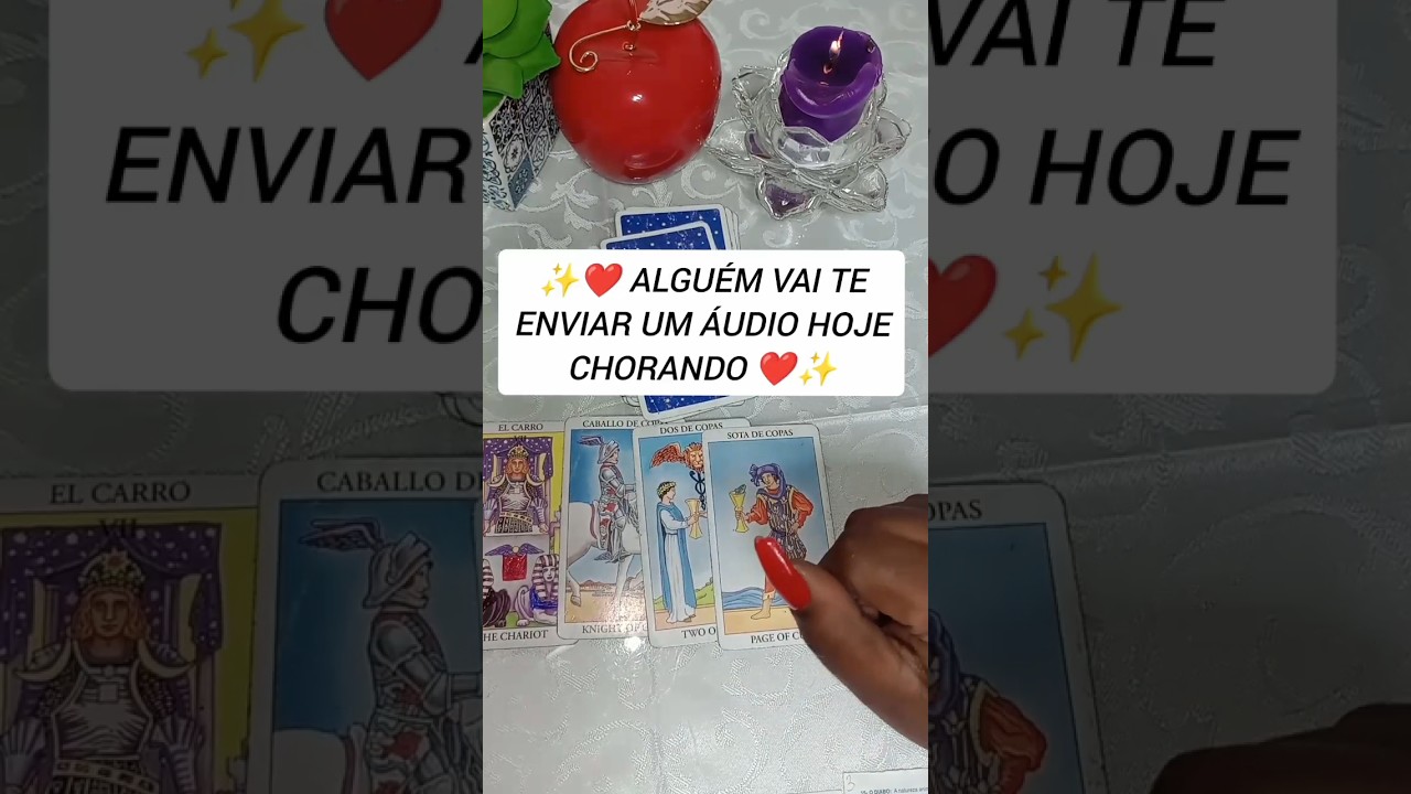 Read more about the article ALGUÉM VAI TE ENVIAR UM ÁUDIO HOJE CHORANDO #esmeraldatarot #tarot #tarotonlaine