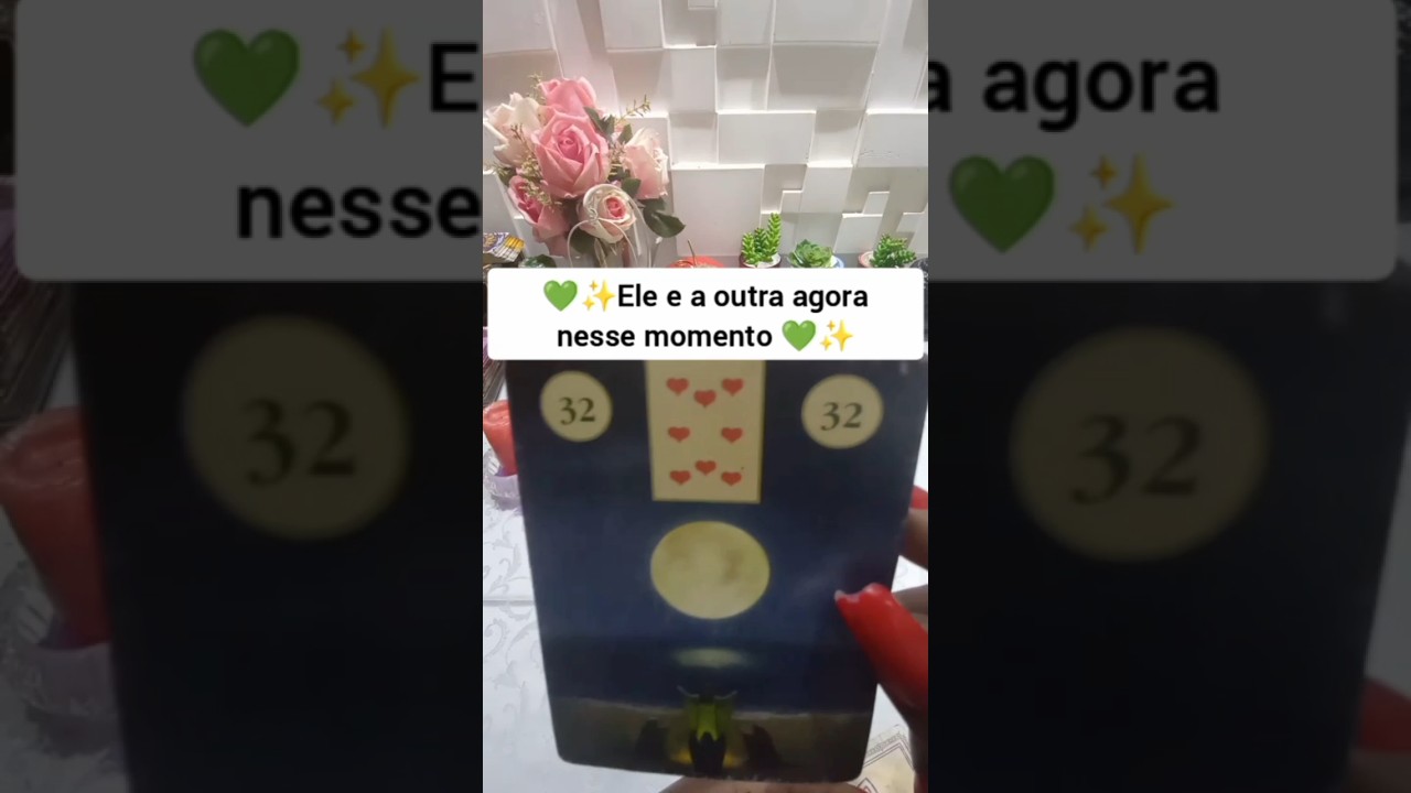 Read more about the article Ele e a outra agora nesse momento – bruxa do tarot – Tarot responde velada