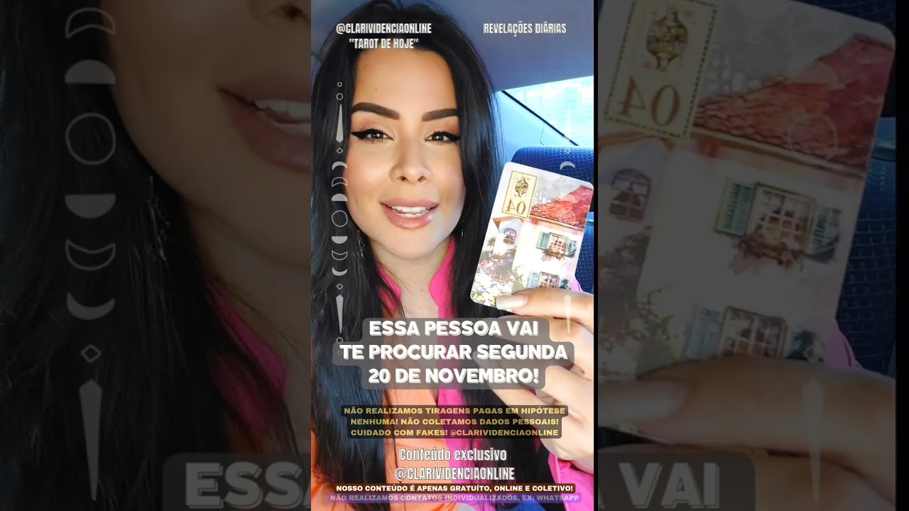 Read more about the article 🌟ESSA PESSOA VAI TE PROCURAR SEGUNDA 20 DE NOVEMBRO!  #TAROTHOJE #TAROT