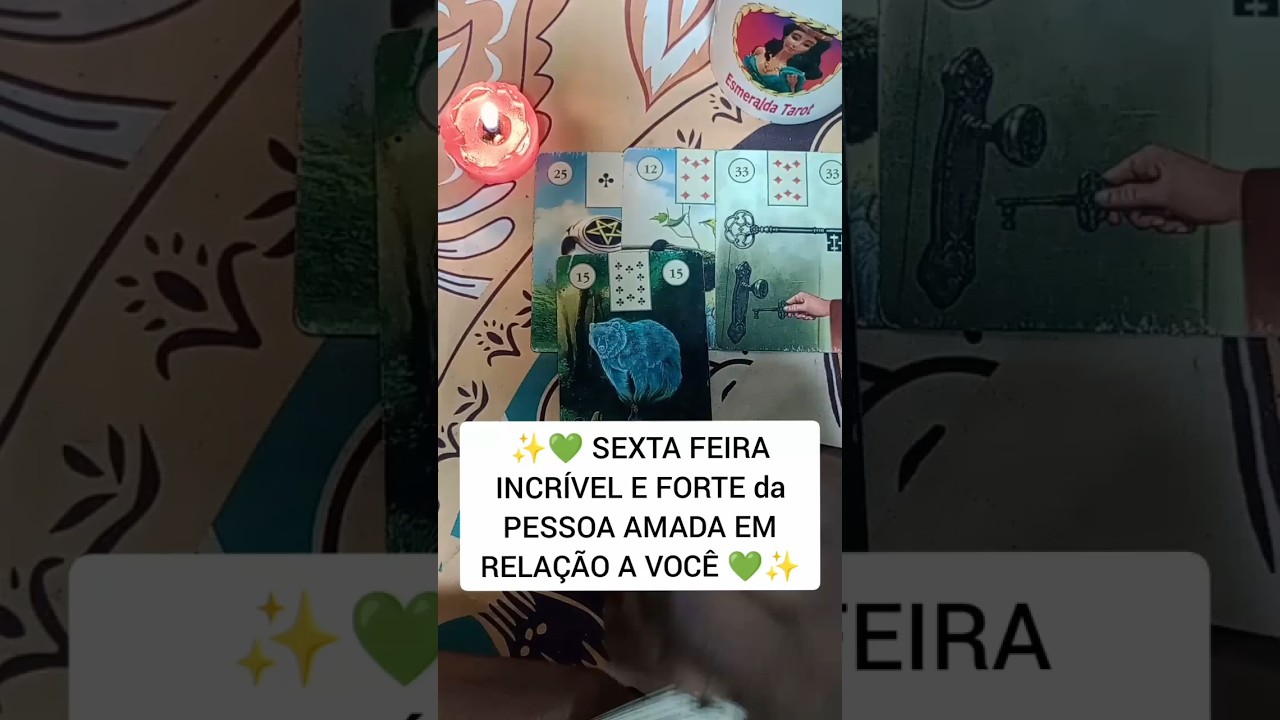 Read more about the article RAINHA DO Tarot : sexta feira INCRÍVEL e FORTE da PESSOA AMADA em relação a você -Baralho cigano