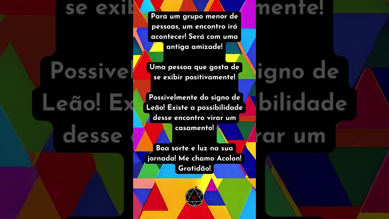 Read more about the article Recado do dia e do espiritual – Por Acolon #shorts #tarot #baralhocigano #mensagemdodia #signos