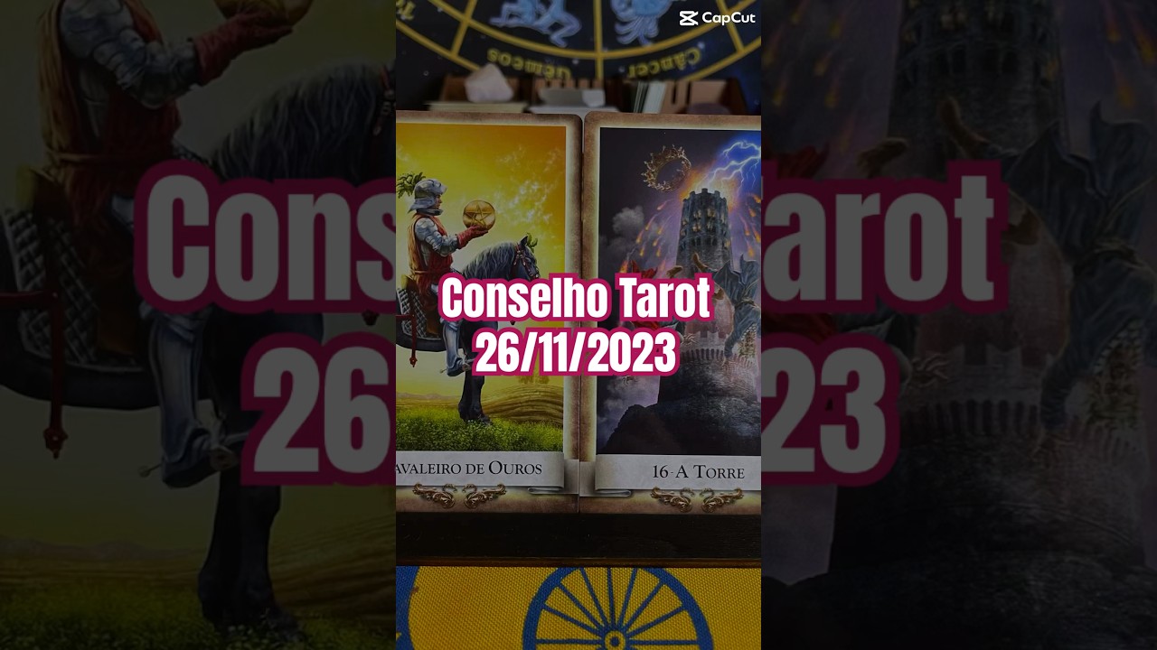 Read more about the article TAROT DO DIA – CARTA PARA O DIA 26/11 #conselhododia #tarotdodia #tarotyoutube #tarot #previsãotarot