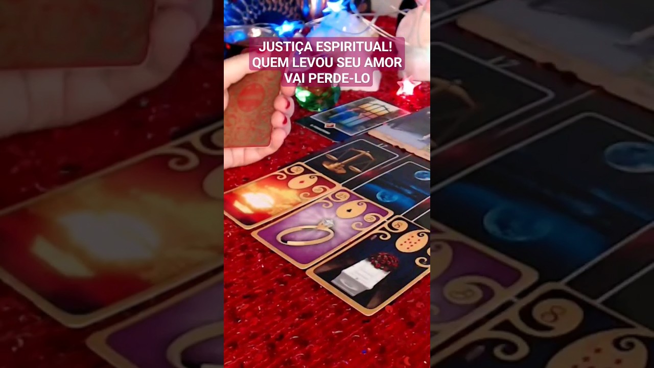 Read more about the article ⚖️❤️💥ESTÁ TENDO JUSTIÇA ESPIRITUAL CONTRA QUEM TIROU SEU AMOR DE VOCÊ #tarot #fyp #tarotgratis #amor